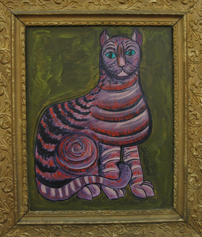 spiral cat